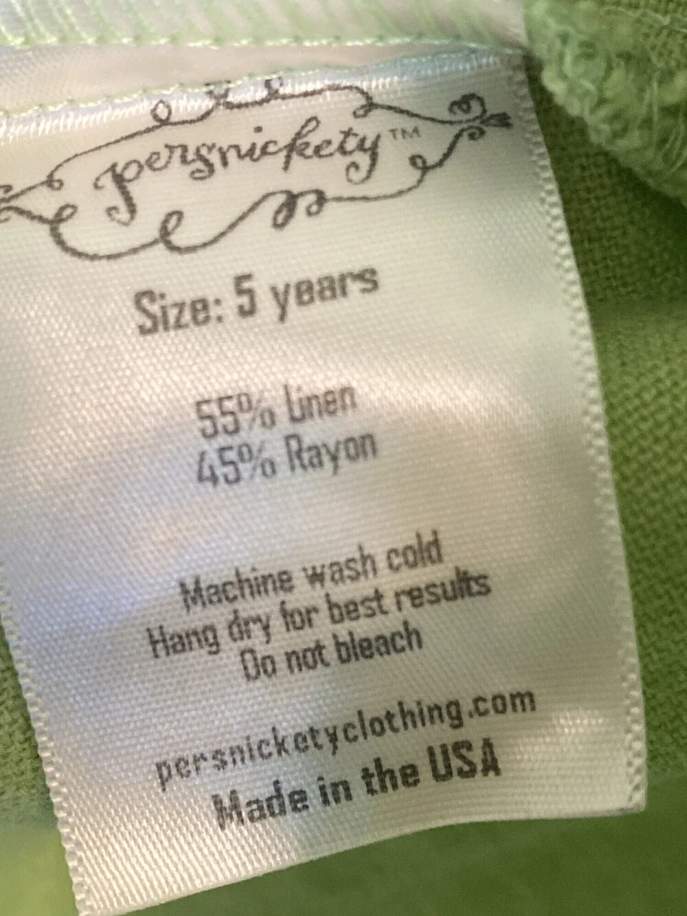 Persnickety girls green